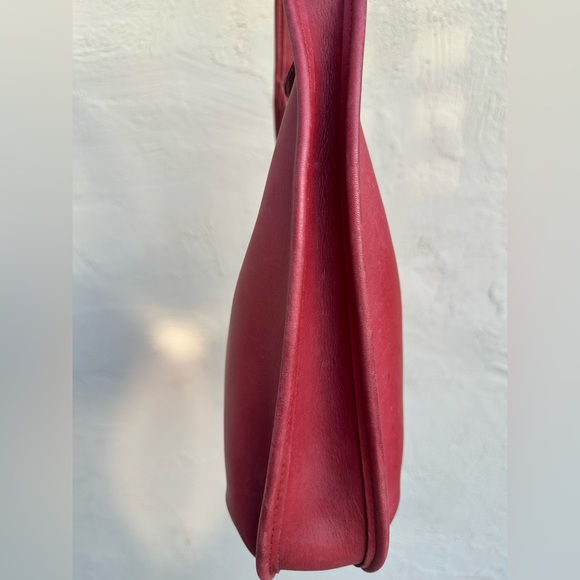 🎈Vintage Coach Red Ergo Zip 9025 🎈 - Picture 10 of 13